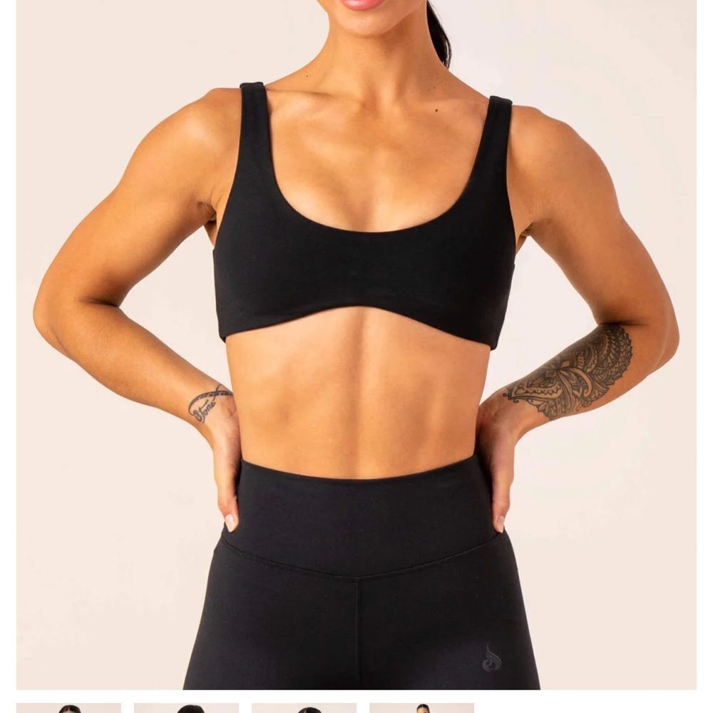 Ryderwear UNSTOPPABLE LOUNGE SPORTS BRA in Beige - Picture 4 of 5